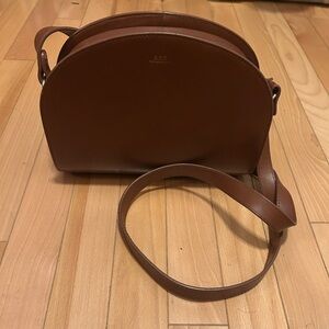 A.P.C. Brown Crossbody Bag